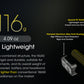 Nitecore NU43 1400 lumen Lightweight USB-C Rechargeable Headlamp