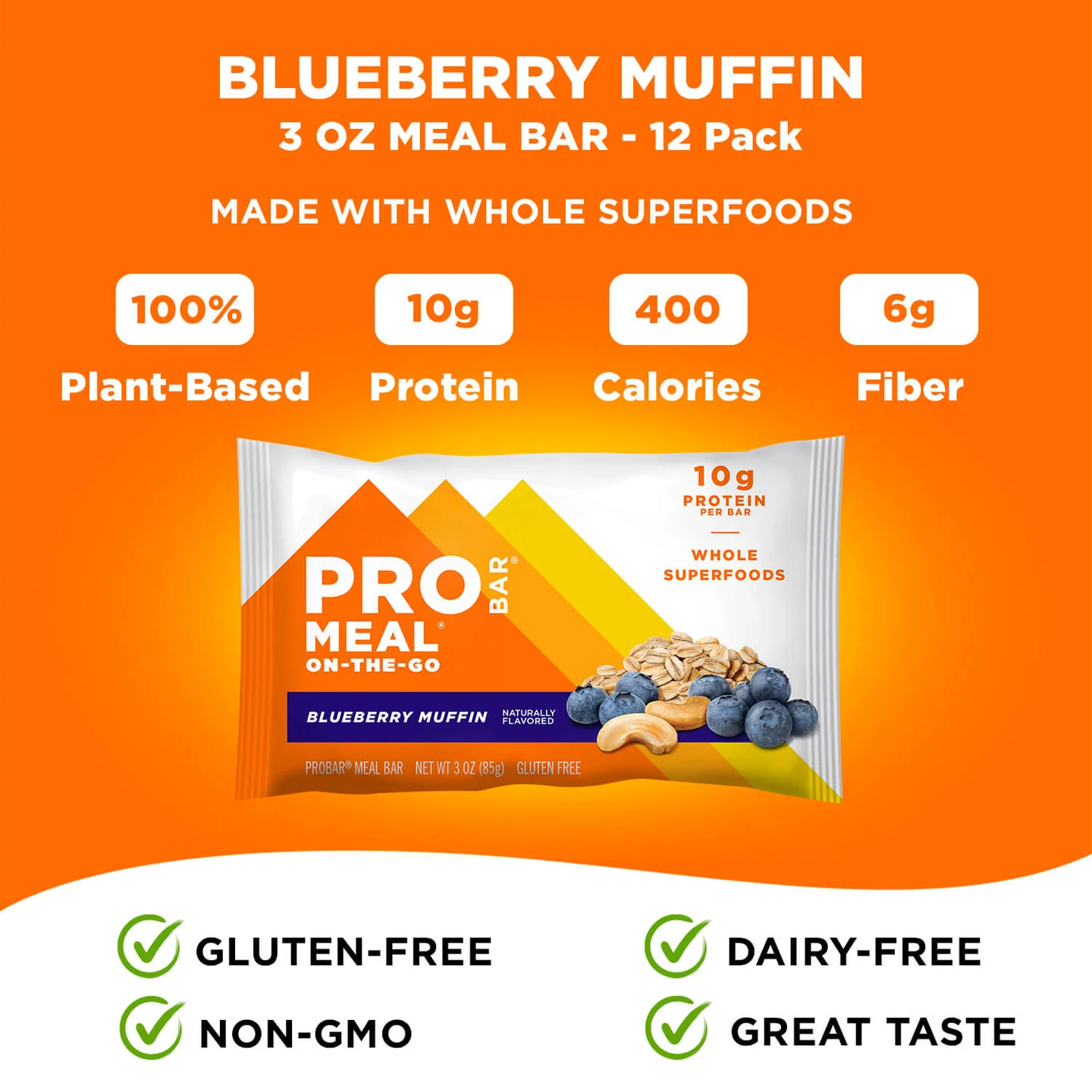 ProBar Meal Bar -Blueberry Muffin