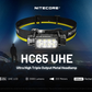 Nitecore HC65 UHE 2000 Lumen USB-C Rechargeable Headlamp