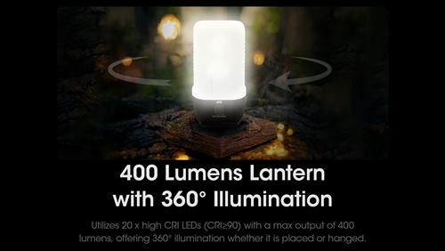 Nitecore LR70 3-in-1 3000 Lumen USB-C Rechargeable Lantern Flashlight