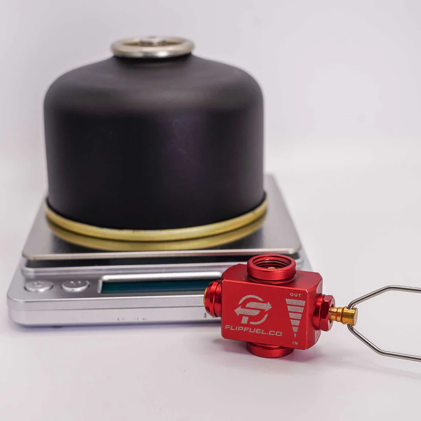 FlipFuel Digital Scale - Accurately Weigh Your Fuel Canisters to Prevent Overfilling