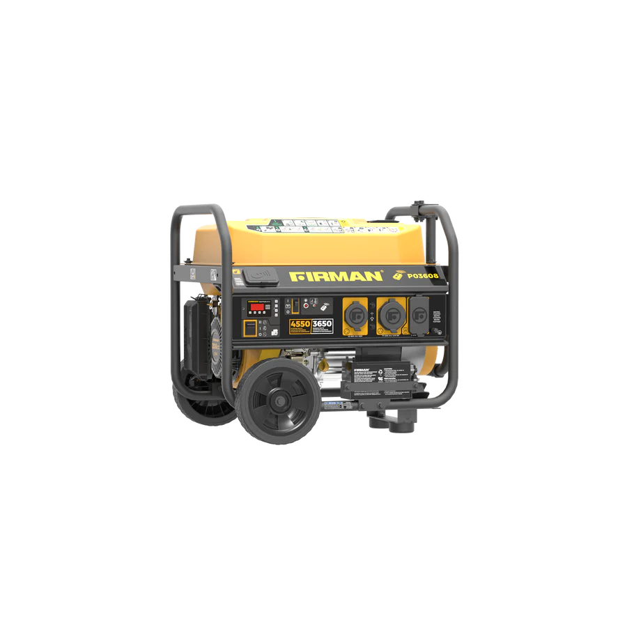 Firman P03608 Gas Portable Generator 4550W Remote Start 120V