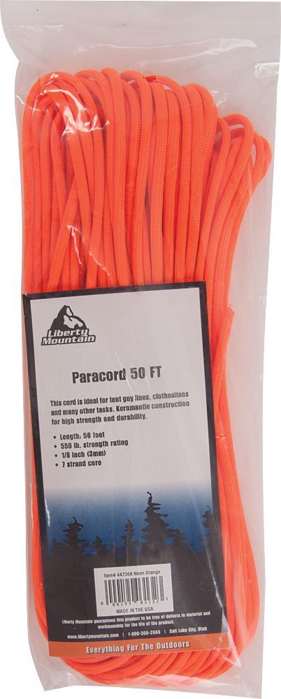 550 Paracord - 50 ft.