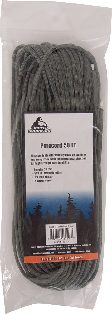550 Paracord - 50 ft.