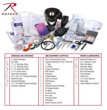 Rothco 1145 EMT Medical Trauma Kit