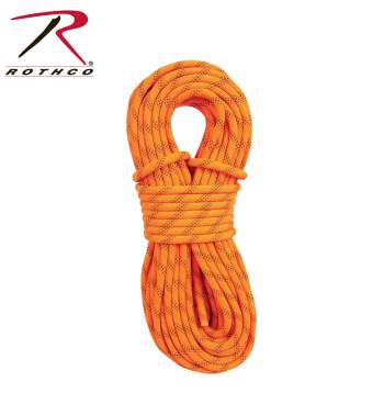 Rothco 259 7/16" X 150' Orange Rescue Rappelling Static Line