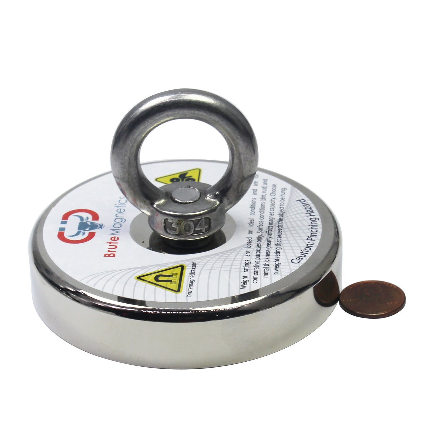 1,200 lbs Pulling Force Single Sided Round Neodymium Magnet