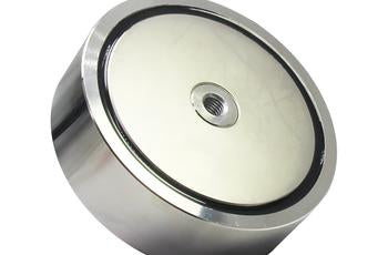 3,600 lbs (combined) Pulling Force Double Sided Round Neodymium Magnet