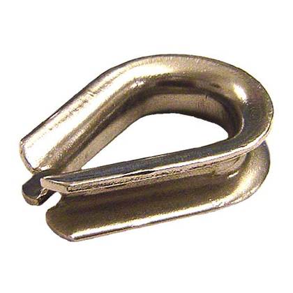 Stainless Steel Rope Thimbles (price each)