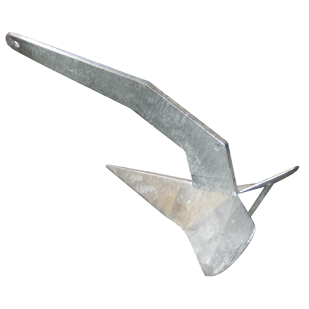 Galvanized Delta Type Anchor - 22lb for 26'-36' Boats