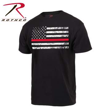 Rothco Thin Red Line Flag T-Shirt