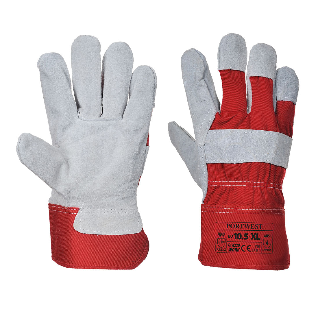 PORTWEST A220 - Premium Chrome Rigger Glove XL