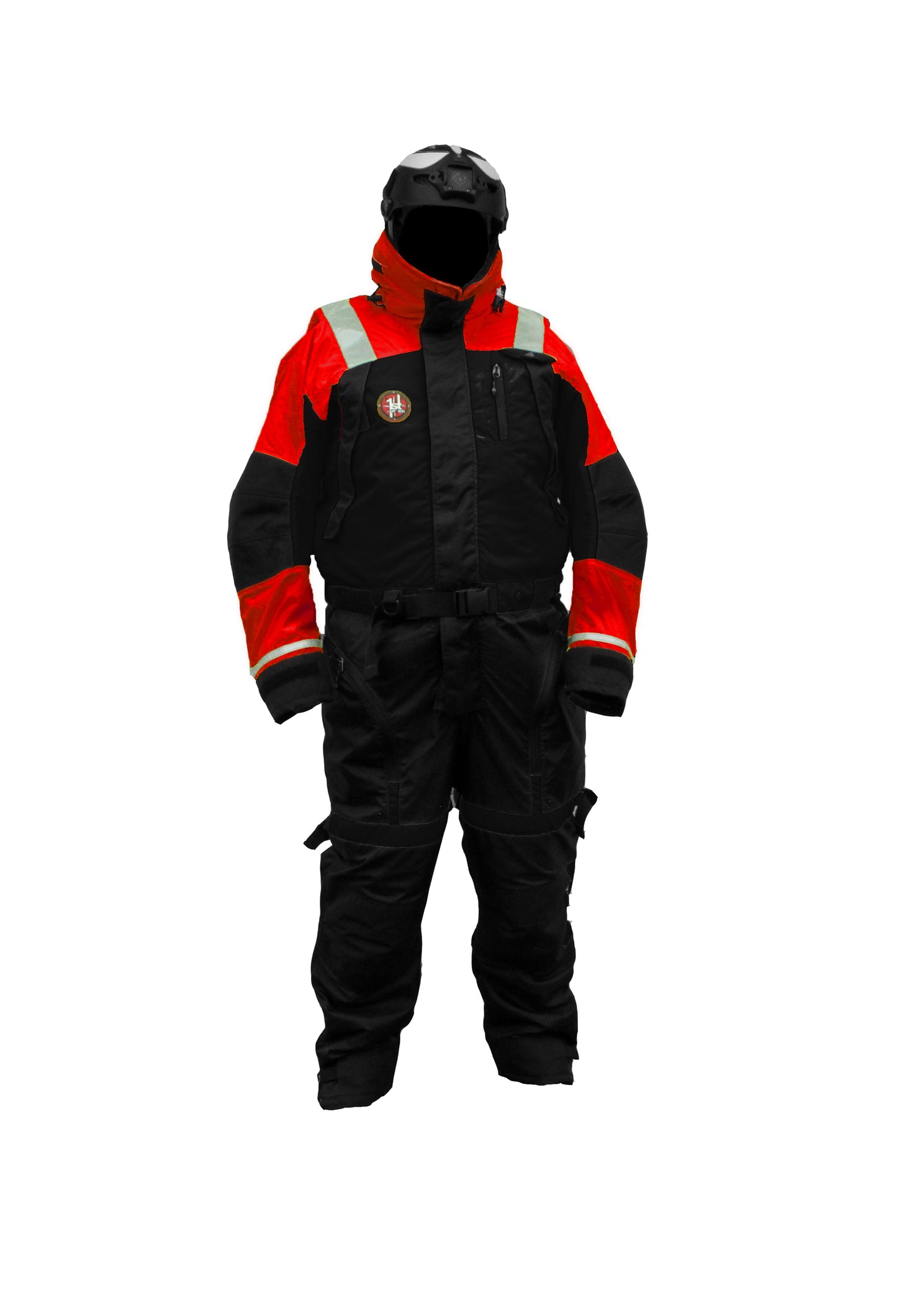First Watch AS-1100 Anti-Exposure Flotation Suit Red/Black