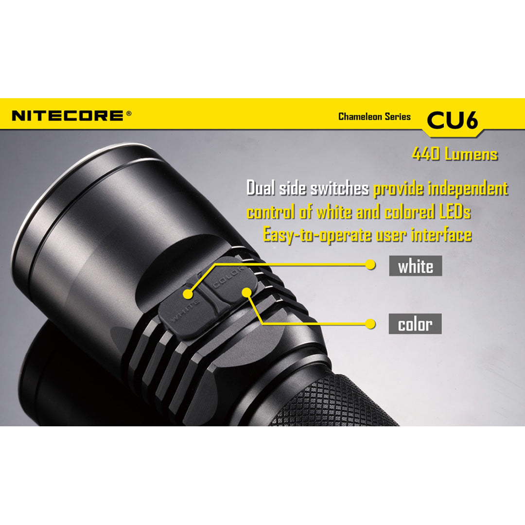 Nitecore CU6 440 Lumen UV LED Flashlight