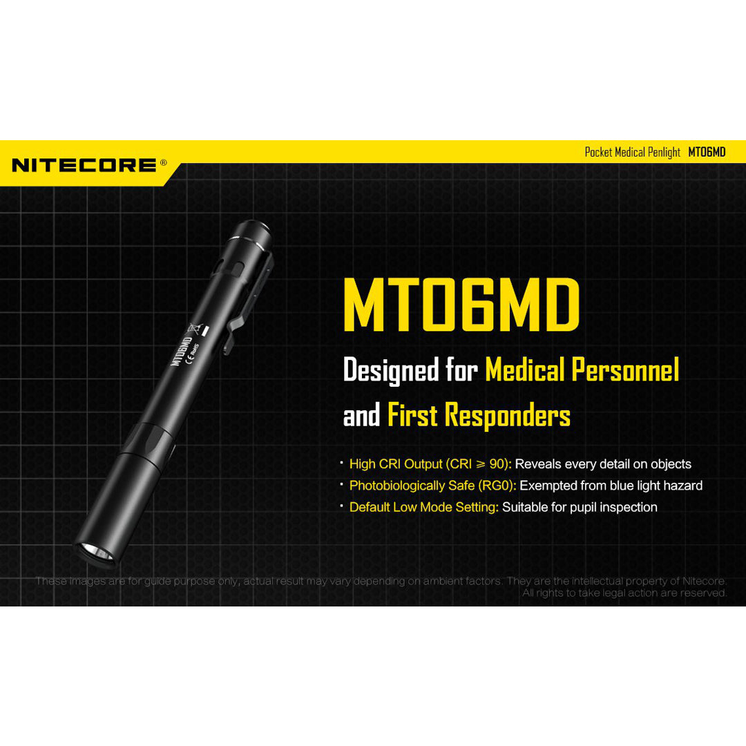 Nitecore MT06MD 180 Lumen Pen Light