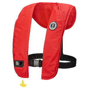 Mustang MIT 100 Automatic Inflatable PFD - Red