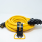 Firman 30-Amp (4-Prong) 25-Foot Convenience Cord w/ 4-20 Amp Outlets & Storage Strap Model 1125