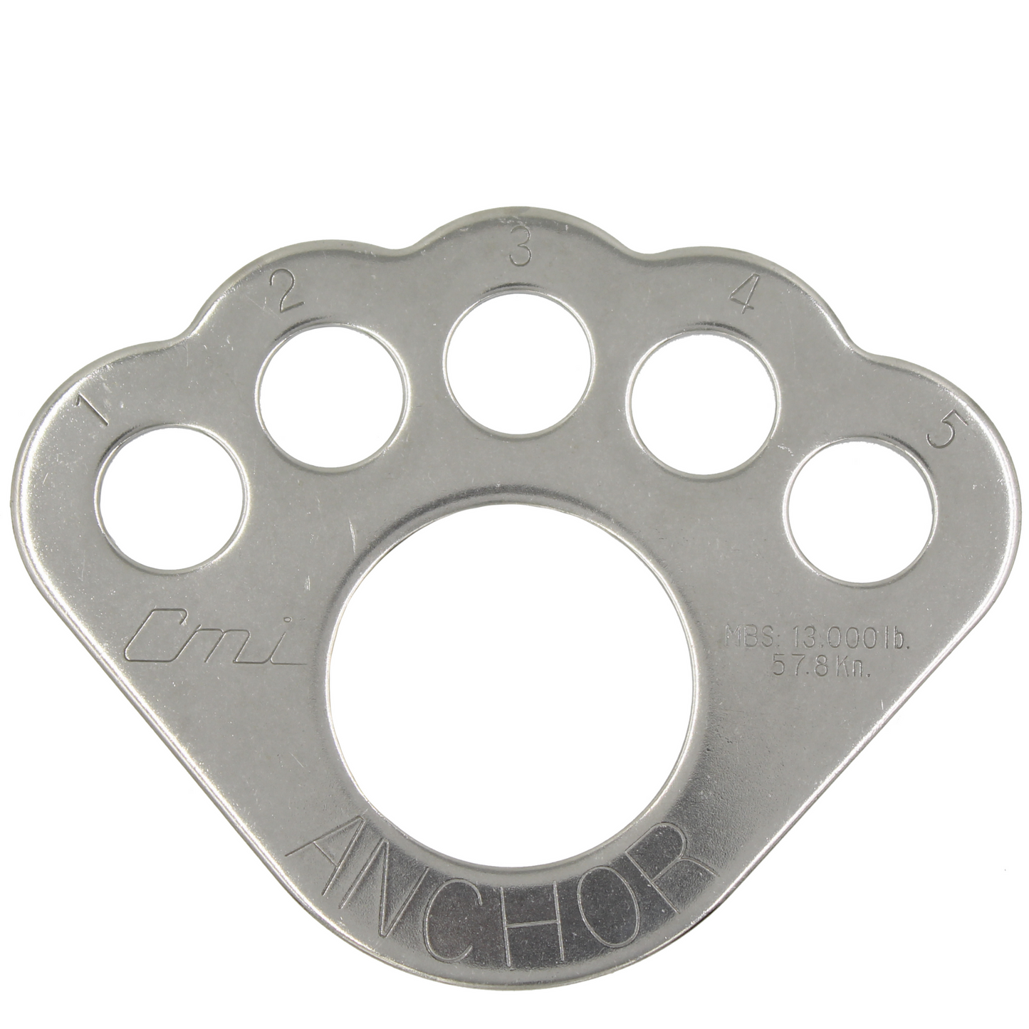 CMI NFPA Compliant Stainless Steel Bearpaw Rigplate (RIGPLATE2NFPA)