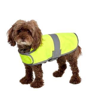 Utility Pro Hi Vis Dog Safety Coat with Fleece Lining UHV896