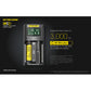 Nitecore UMS2 Dual-Slot USB Fast Charger for 18650 and 21700 Batteries