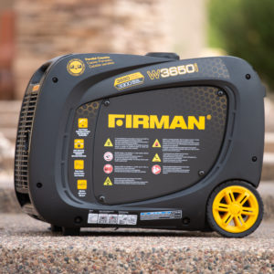 Firman W03381 - 3300 Watt Whisper Series Portable Inverter Generator w/ RV Outlet (CARB)