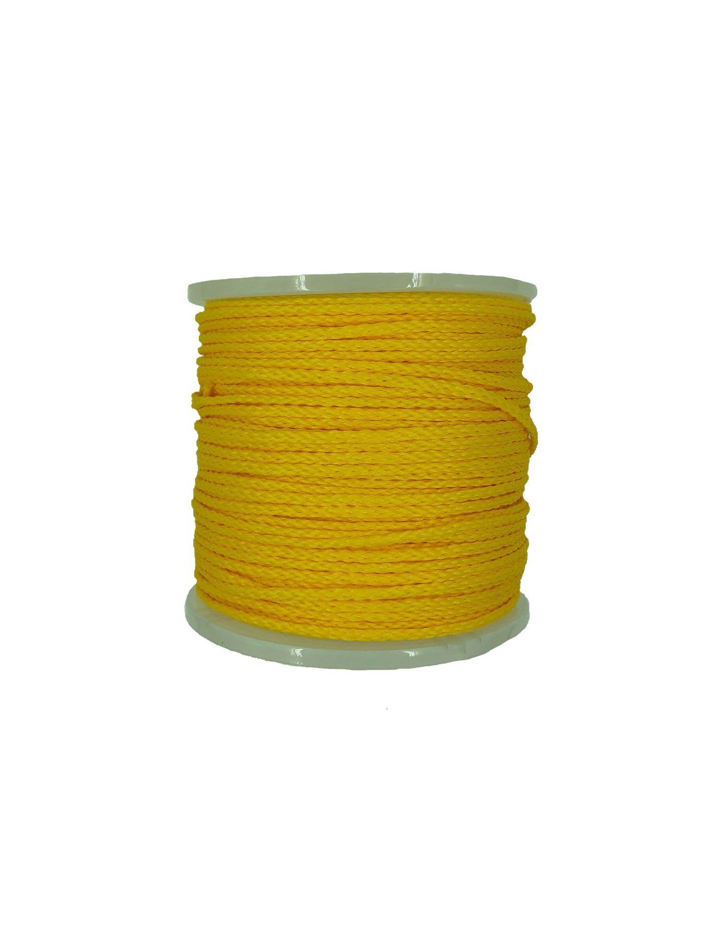 3/8" X 1000' Yellow Hollow Braid Polypropylene Rope