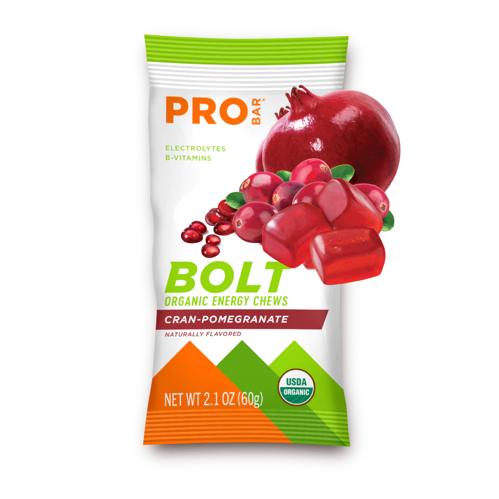 ProBar Bolt Organic Energy Chews - Cran-Pomegranate