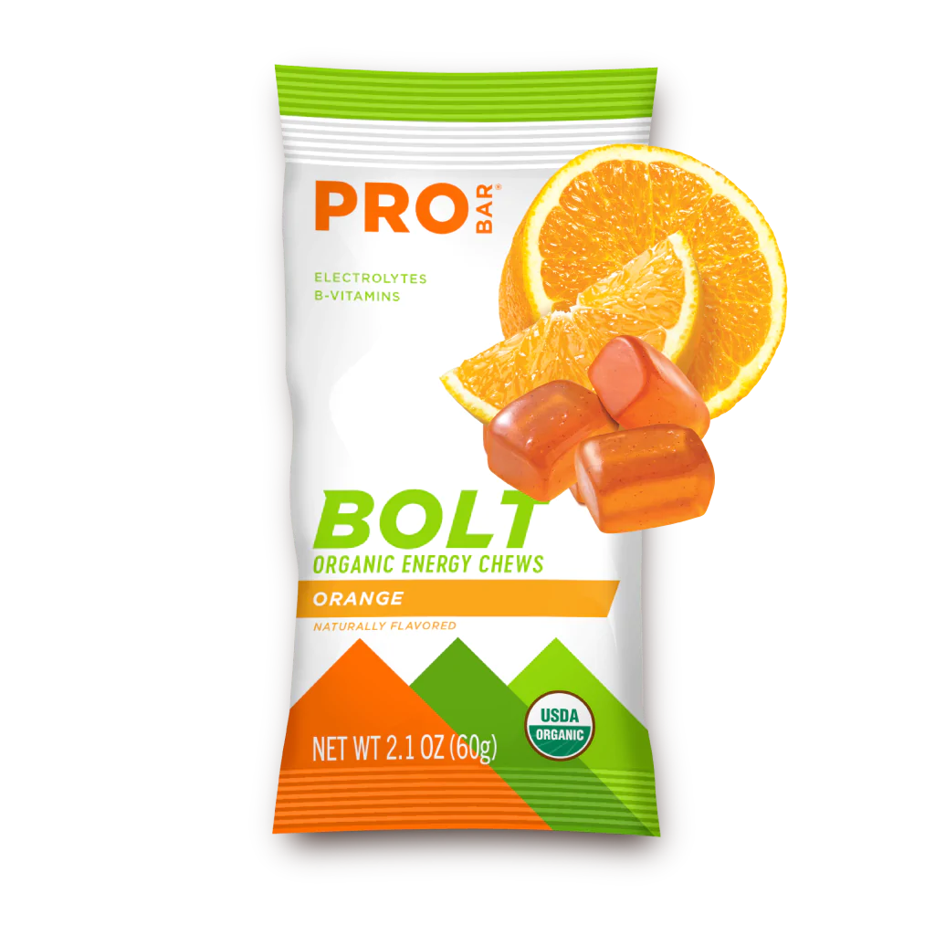 ProBar Bolt Organic Energy Chews - Orange