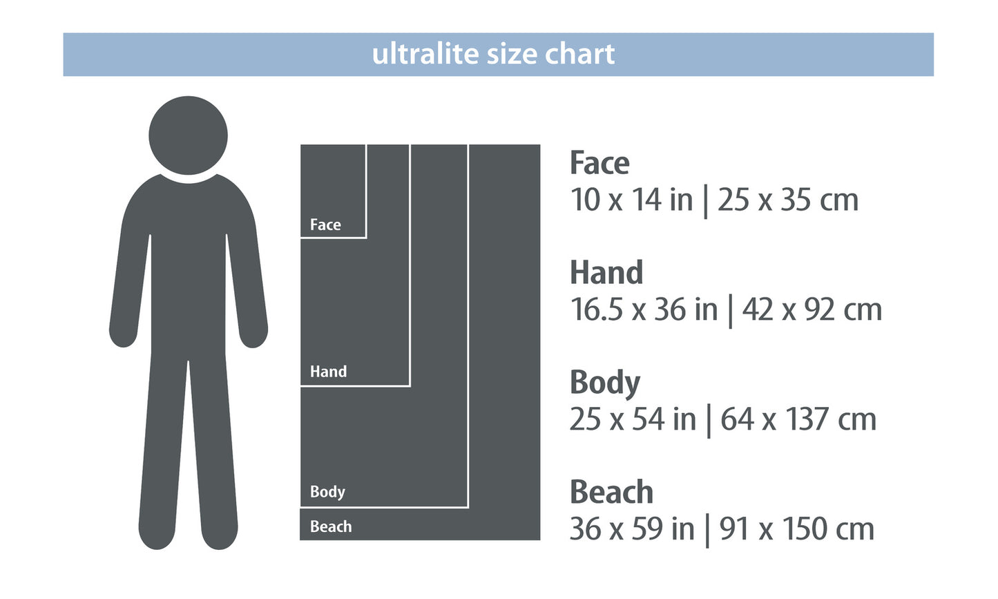 PackTowl UltraLite Hand Towel