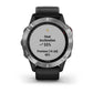 Garmin fēnix® 6, Silver with Black Band GPS Watch