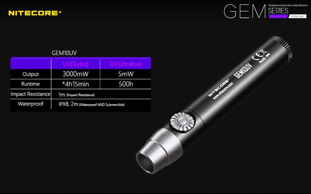 Nitecore GEM10UV