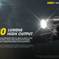 Nitecore HM01 320 Lumen 360° Pivoting ARC Rail Helmet Light