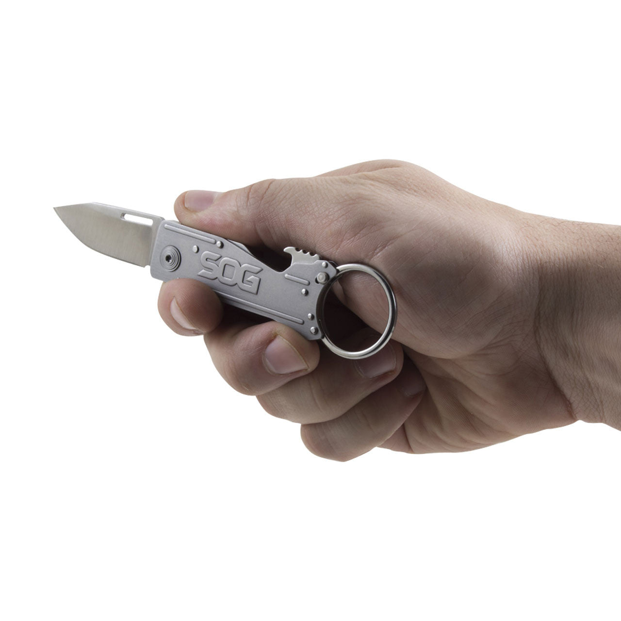 SOG KeyTron Keychain Folding Knife