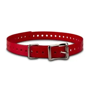 Garmin 3/4" Square Buckle Collar Strap (Blue, Red, Black, Orange)
