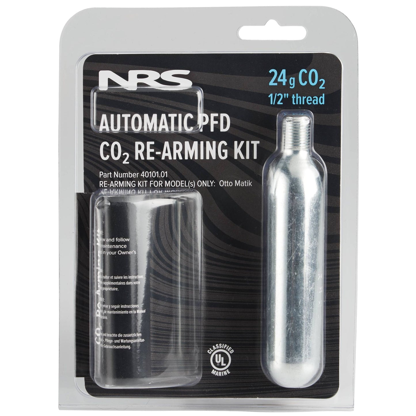 NRS Automatic PFD 24g C02 Re-Arming Kit