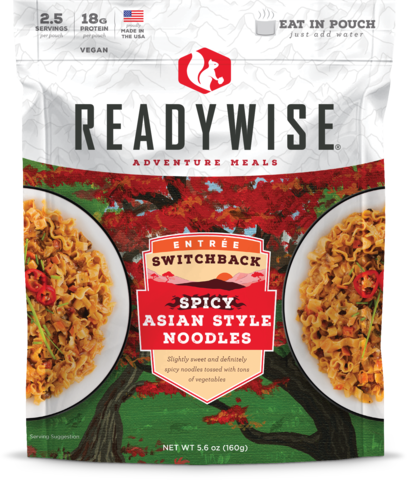 Switchback Spicy Asian Style Noodles