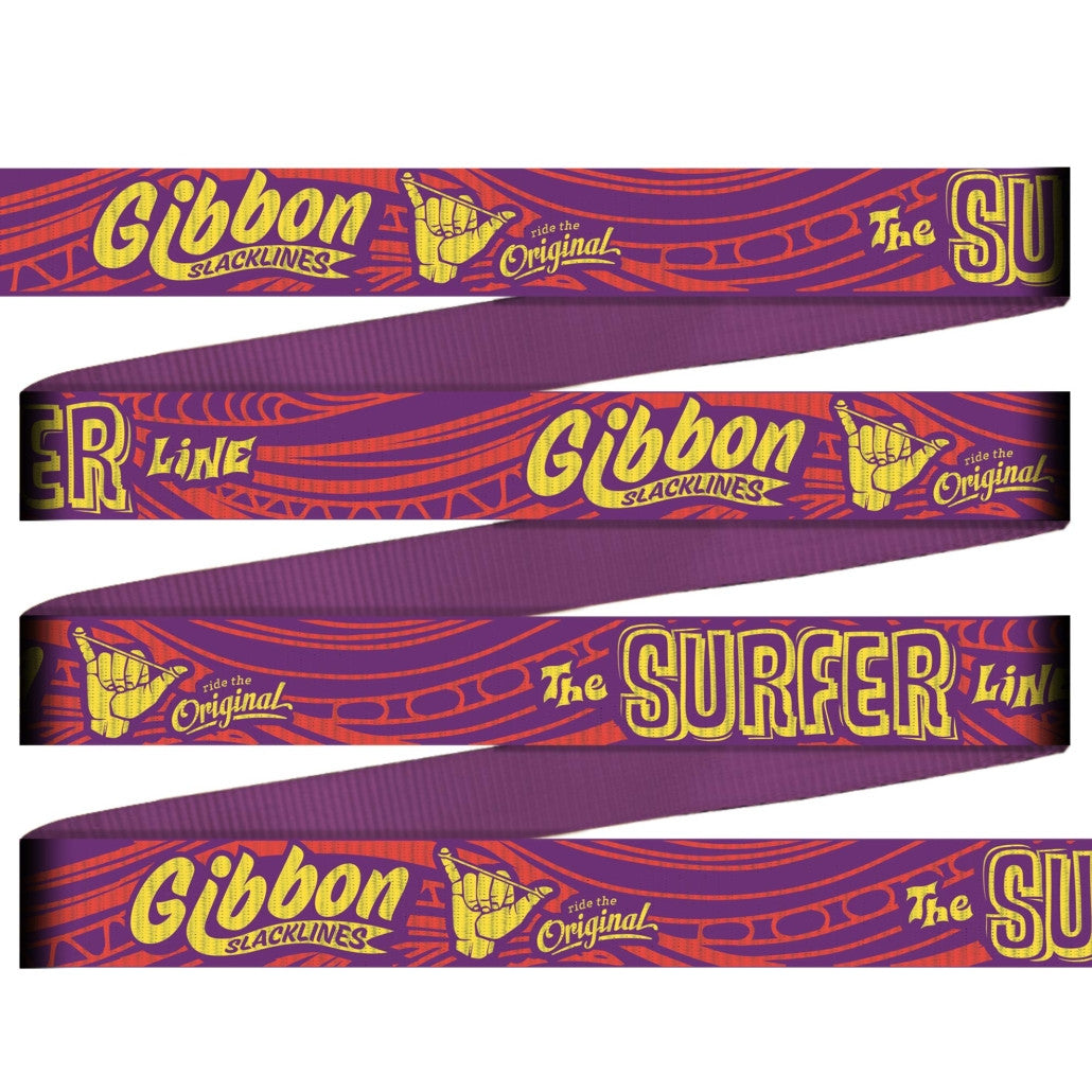 Gibbon Surfer Line Slackline Set