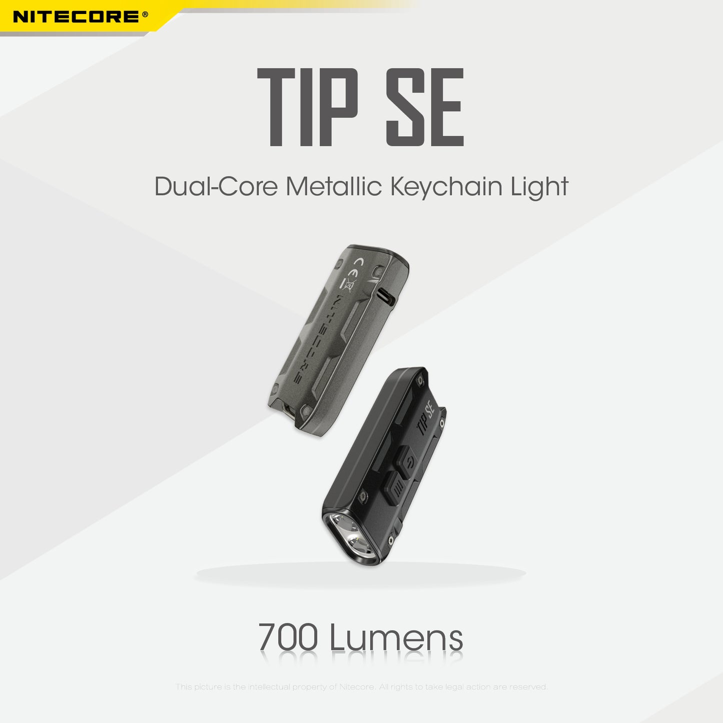 Nitecore TIP SE 700 Lumen Rechargeable Keychain EDC Flashlight